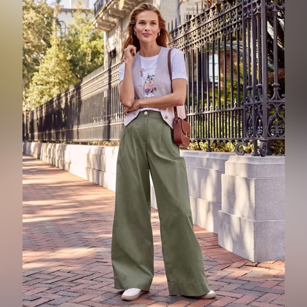 Loft wide leg pant NWT